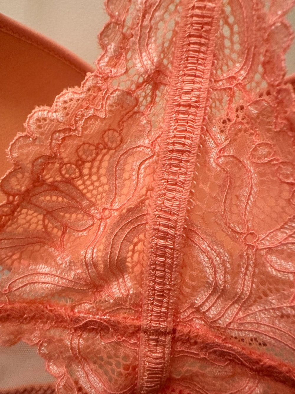Jasmine  brand bra 34B color: coral - Picture 6 of 9